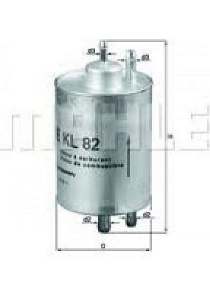 Yakit Filtresi Mercedes C Serisi 02/07 Chrysler 18051