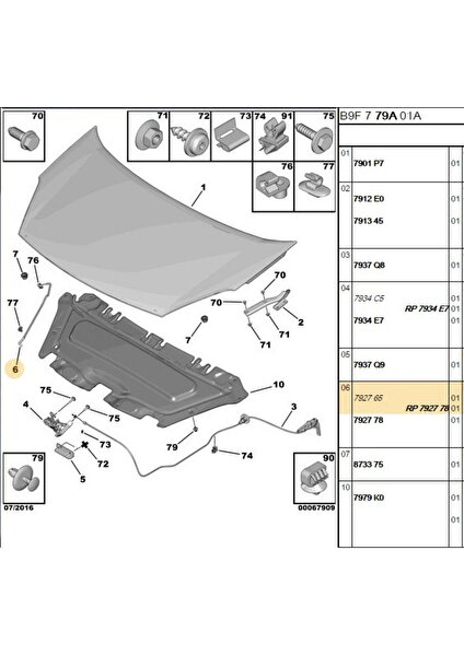 Kaput Demiri Tepee Partner Berlingo (BPE309335-792765)