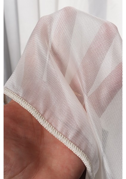 Ipek Zemin Krem Düz Tül Perde (1/3 Sık Pile) indirimleri