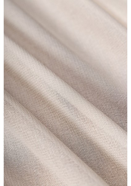 Ipek Krep-Altın Düz Tül Perde (1/2,5 Normal Pile) modelleri