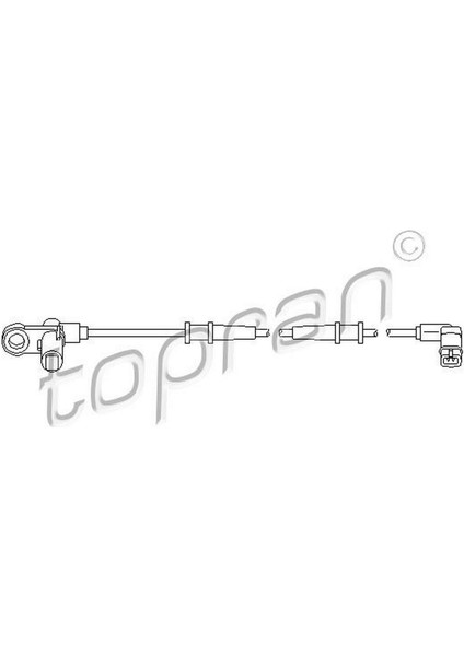 Abs Sensoru On Mercedes S-Class W220 C215 18051
