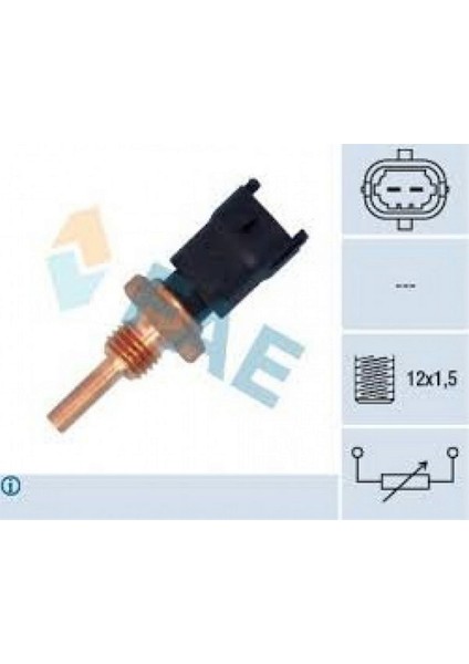 Hararet Müşürü Agila-Astra G-H-Combo-Corsa C-D-Meriva-Vectra B-C-Zafira A-B 18051