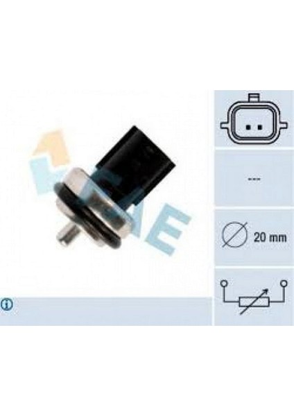 Hararet Müşürü Clio 3-Fluence-Megane 2-3-Kangoo 3-Laguna2-3-Master 2-3-Thalia-Trafic 2-Vivaro-Movano 18051