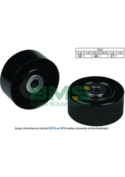 Alternatör Gergi Rulmani Partner-Berlingo 1.4-1.6 16V-P206 1.4 16V-P307-C4 1.6 16V-BIPPER-NEMO 1.4 18051