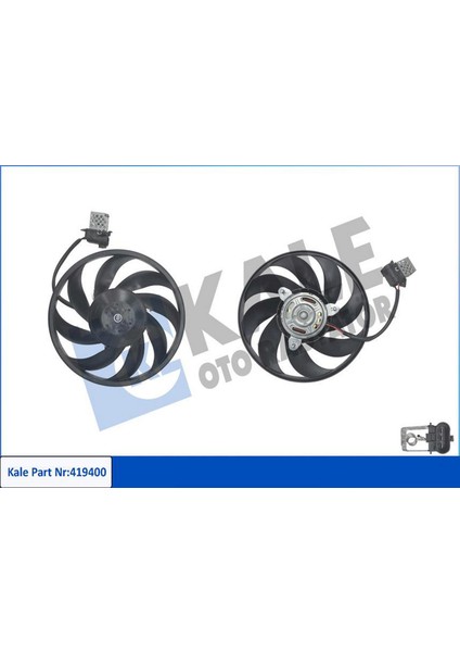 Fan Motoru Davlumbazli Opel Corsa C-Tigra 250W-294MM 18051