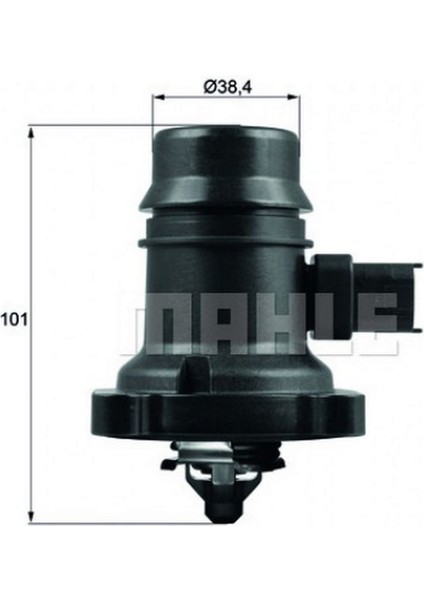 Termostat 103C Opel Adam-Astra J-Corsa D-E-Meriva B-Chevrolet Aveo-Cruze 1.2-1.4 12 18051