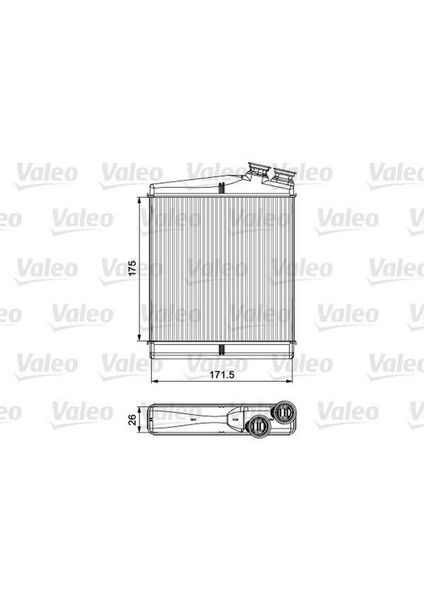 Kalorifer Radyatoru 204DTD AJ20D4 Discovery Sport L550 Freelander 2 L359 R.r Evoque L538 Volvo V60 IS80 2 S60 2 18051