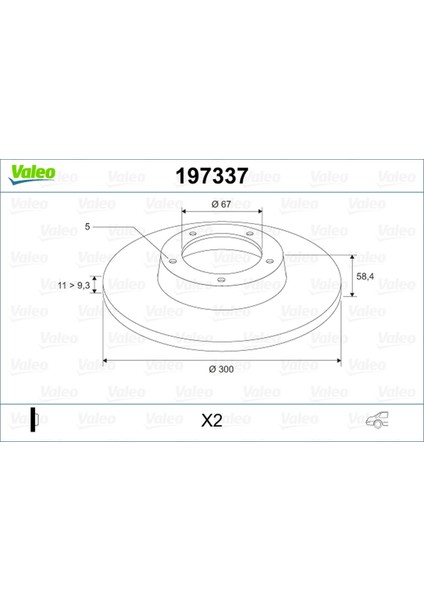 Fren Diski Arka Mercedes S-Class W220 98 05 18051