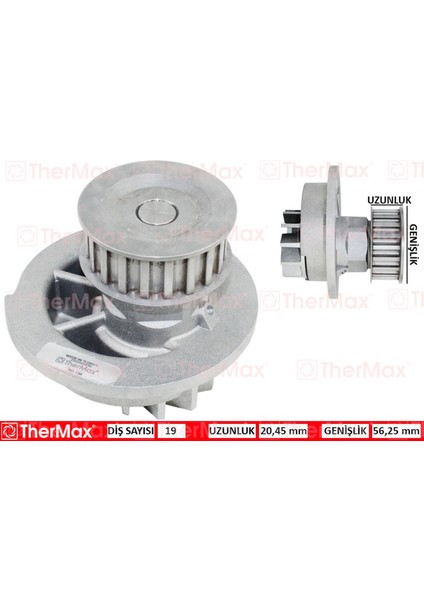 Devirdaim Chevrolet Kalos 1.4 Rezzo 1.6 05 Daewoo Kalos 1.4 02 Lanos 1.4 1.5 97 PA694 18051