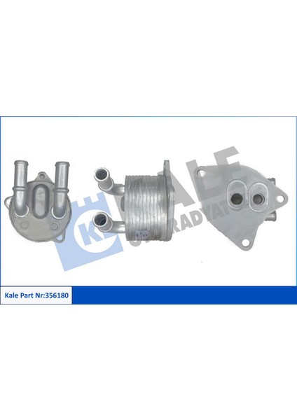 Yağ Soğutucu Volvo S60 II-V40-V60-V70 III-V90 Ii 2.0 D2 D3 T4 15 Conta Ileveli Şanziman Şanziman Soğutucu 18051