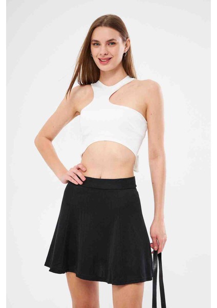 Kadın Tactel Bağlamalı Crop Bluz fiyatları