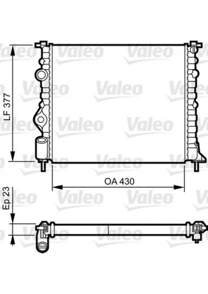 Radyatör (Renault Megane) 18051