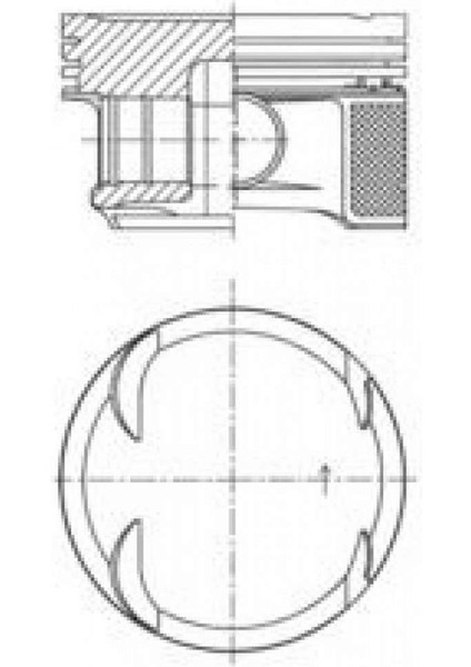 Piston Segman Std 82.00MM Mercedes M271 Kompressor W203 CL203 W204 S204 18051