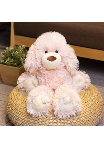 Lebeigo Uzun Saçlı Teddy Dog Doll Peluş Oyuncak Yavru Bez Bebek 50CM (Yurt Dışından)