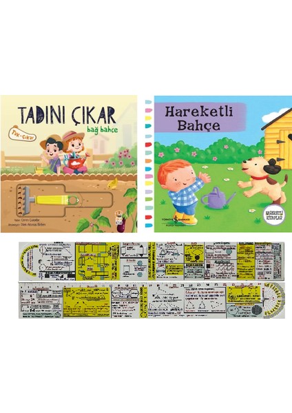 Tadını Çıkar Bağ Bahçe - Hareketli Bahçe 2'li Set - Matematik Öğreten Ayraç