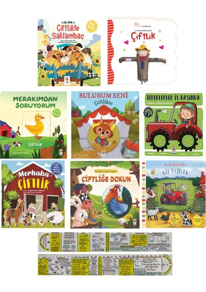 Çiftlik Serisi 8 Kitap - Matematik Öğreten Ayraç