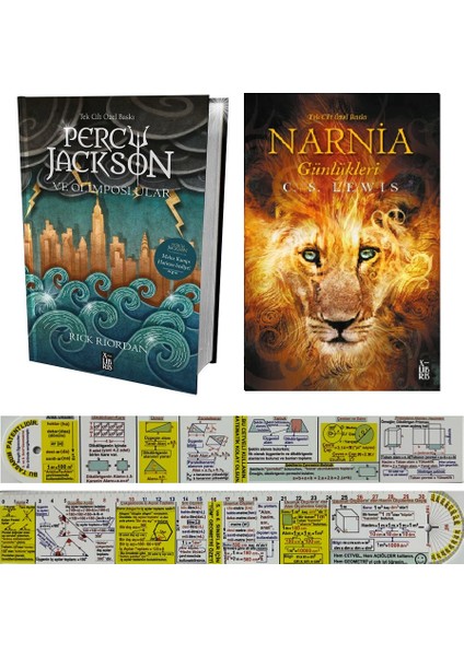 Percy Jackson ve Olimposlular - Narnia Günlükleri (Ciltli) 2'li Set