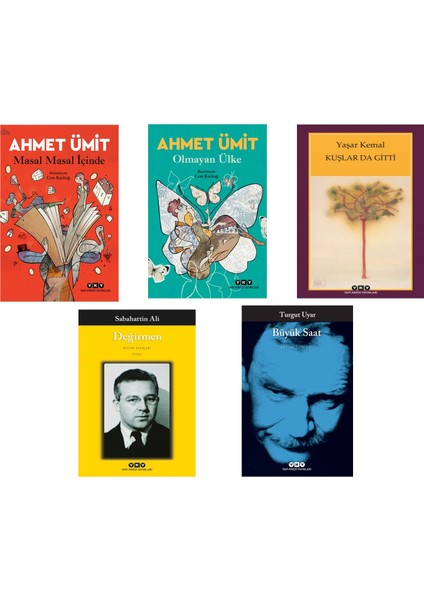 Masal Masal İçinde - Olmayan Ülke - Kuşlar da Gitti - Değirmen - Büyük Saat 5 Kitap