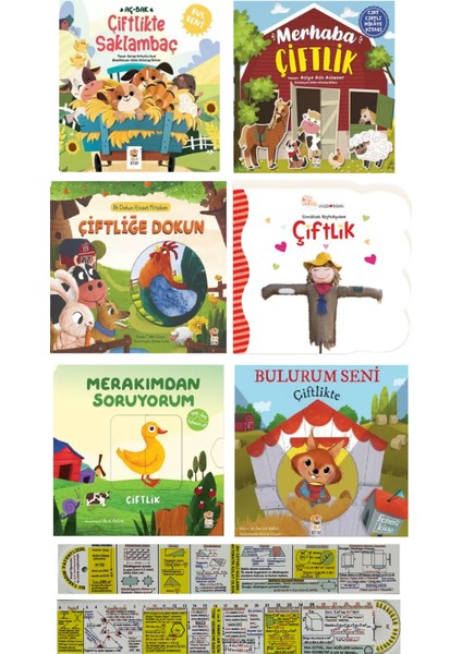 Çiftlik Serisi 6 Kitap - Matematik Öğreten Ayraç