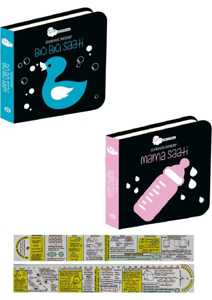 Bıcı Bıcı Saati - Mama Saati 2 Kitap - Matematik Öğreten Ayraç
