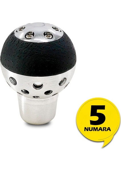 [brand] Vites Topuzu Universal Her Araca Uyumlu Spor Metal Vites Topuzu No:5