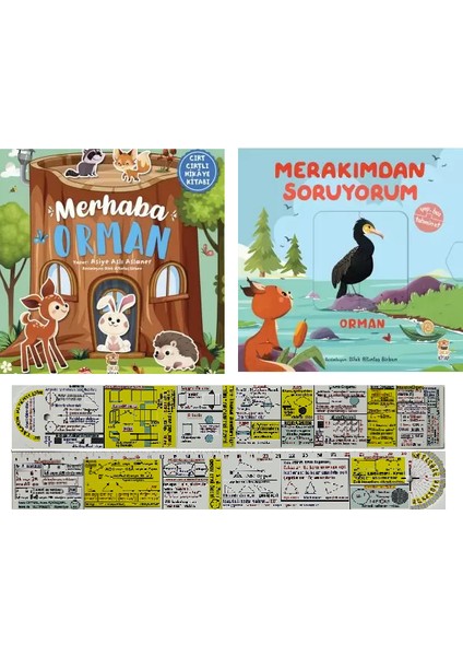 Merhaba Orman - Merakımdan Soruyorum Orman 2 Kitap – Matematik Öğreten Ayraç