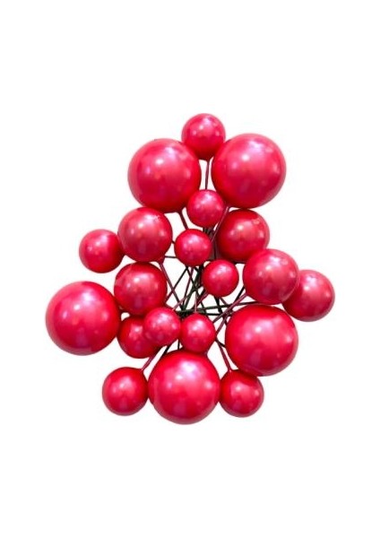 Pasta Süsleme Topu Yaldızlı Pembe fiyatları