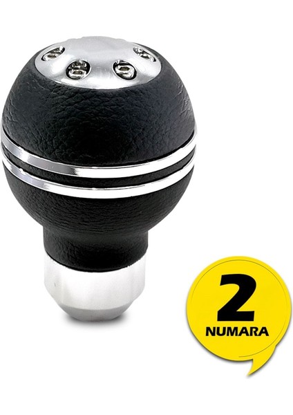 [brand] Vites Topuzu Universal Her Araca Uyumlu Spor Metal Vites Topuzu No:2