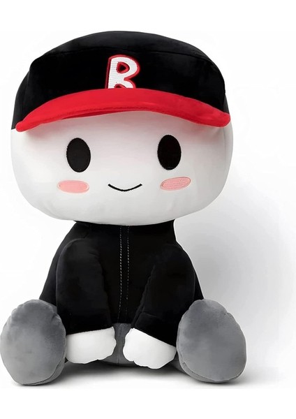 Runjing Blox Buddies Peluş 7.8 Inç Blox Buddy Bacon Saç Noob Plushie Pet x Oyuncaklar Dolması Peluş Yastık Dekorasyon (Yurt Dışından)