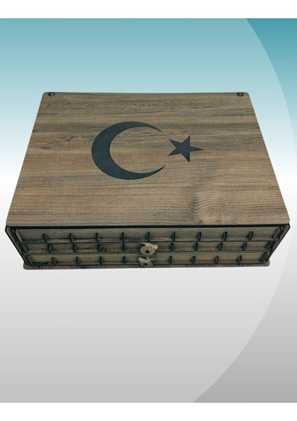Kişiye Özel Ahşap Tesbih Koleksiyon Kutusu, Aksesuar Kutusu, Tesbihlik (30 Tesbihlik) fiyatları
