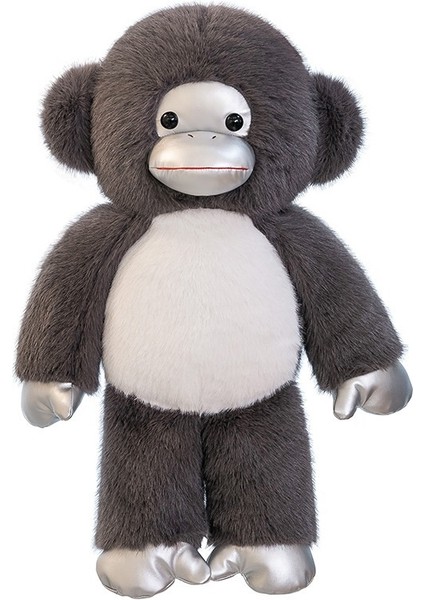 2024 Orangutan Bebek Peluş Oyuncak Siyah King Kong Sevimli Bebek (Yurt Dışından)