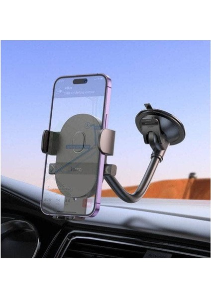 Araç Içi Ön Cam Premium Telefon Tutucu 4.7-7. Inç Wındshıeld Car Holder Hoco H20