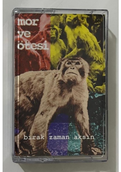 Mor ve Ötesi Bırak Zaman Aksın Kaset (Orjnal Dönem Baskı Kaset)