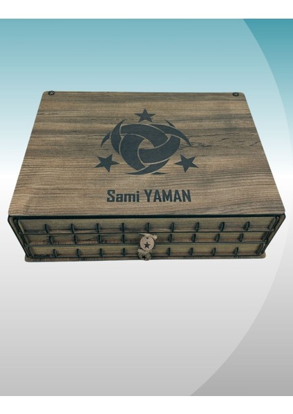 Kişiye Özel Ahşap Tesbih Koleksiyon Kutusu, Aksesuar Kutusu, Tesbihlik (30 Tesbihlik) fiyatları