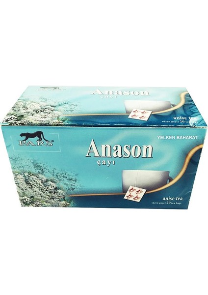 Anason Çayı 20 Adet Süzen Poşet
