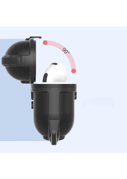 Apple Uyumlu Air Pods 3. Nesil Redclick Waterproff 16 Silikon 1-1 Su Geçirmez Kılıf