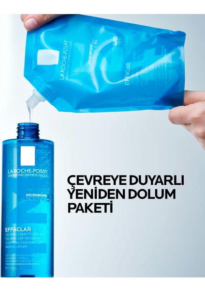 Effaclar Refill Yağlı Ciltler Için Temizleme Jeli 400ml