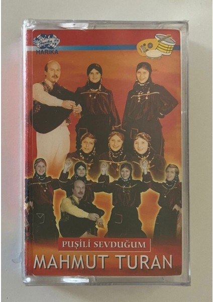 Mahmut Turan Puşili Sevduğum Kaset (Jelatininde Sıfır Orjnal Dönem Baskı Kaset)