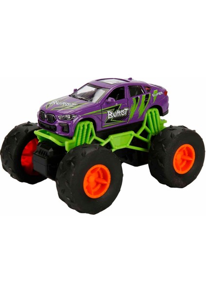 Monster Racing USB Şarjlı Uzaktan Kumandalı Araba - Mor fırsatları
