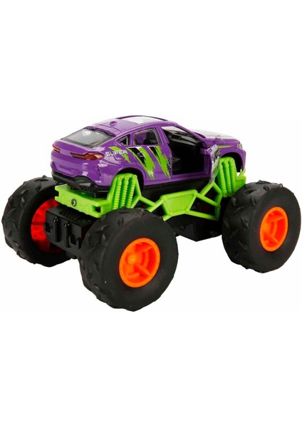 Monster Racing USB Şarjlı Uzaktan Kumandalı Araba - Mor indirimleri