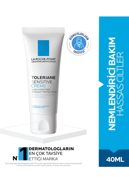 La Roche-Posay Toleriane Sensitive Prebiyotik Nemlendirici Hassas Ciltler 40Ml