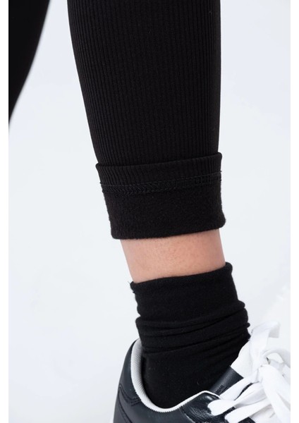 Içi Polarlı, Lastikli, Şardonlu, Fitilli, Toparlayıcı Interlok Kışlık Örme Tayt @verona fırsatları