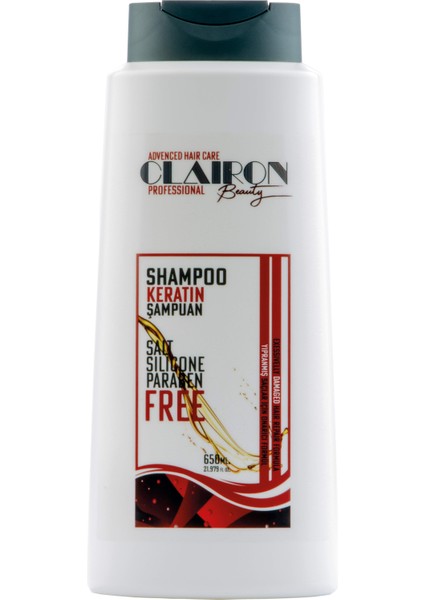 Keratin Şampuan 650 ml