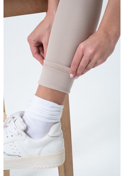 Içi Polarlı, Lastikli, Şardonlu, Fitilli, Toparlayıcı Interlok Kışlık Örme Tayt @verona modelleri