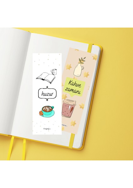 Kahveci Kitap Ayracı 2'li