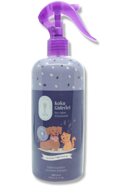 Dr. Lavender Lavanta Oda Kokusu 400 ml + Kedi Köpek Koku Giderici Pet Sprey 400 ml