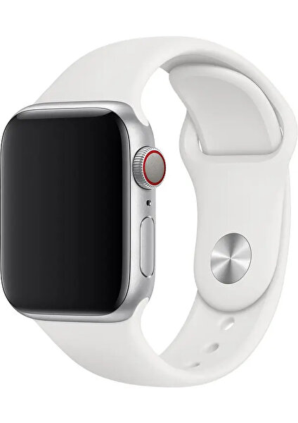 Apple Watch 3 4 5 6 7 8 9 Se Ultra 2 Uyumlu 42-44-45-49MM Klasik Silikon Kordon 3'lü Set Siyah, Beyaz, Kırmızı