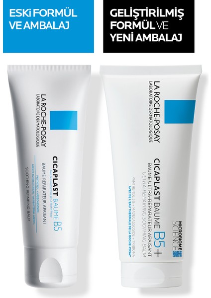 La Roche Posay Cicaplast Baume B5 100 ml- Kuru ve Tahriş Olmuş Ciltler için Onarıcı Bakım Kremi