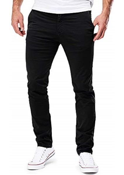 Cedy Denim Yan Cepli Klasik Chino Erkek Pantolonu Gabardin C401-1