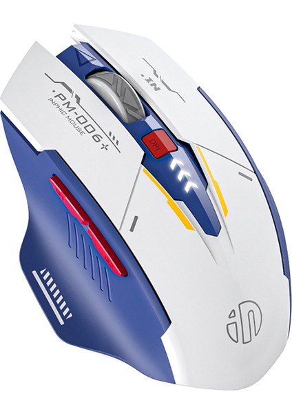 F9 Kablosuz Fare, Şarj Edilebilir Sessiz Kullanım 2.4g USB Mouse